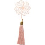 Designová kovová záložka - čtyřlístek – Zboží Dáma