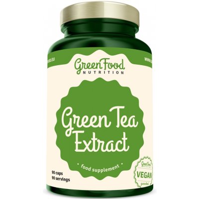 GreenFood Nutrition Green Tea Extract 90 kapslí – Hledejceny.cz