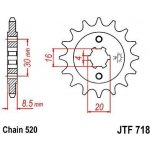 JT Sprockets JTF 718-12 | Zboží Auto
