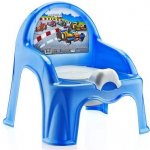 Ozerplastik Nočník židlička modrá/auta – Zboží Dáma