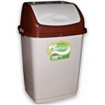 DUNYA Odpadkový koš FANTASY 18 l béžový – Zboží Dáma