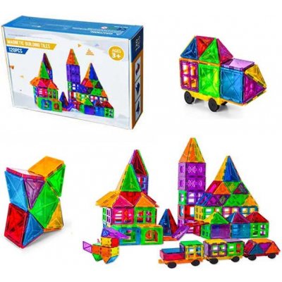 Magnetic Building Tiles 120 ks – Zboží Živě