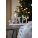Clayre & Eef Růžová vánoční dekorace s Louskáčkem a ptáčky Jolly - 18*4*11 cm – Hledejceny.cz