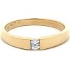 Prsteny Beny Jewellery Zlatý Zásnubní prsten se Zirkonem 7131769
