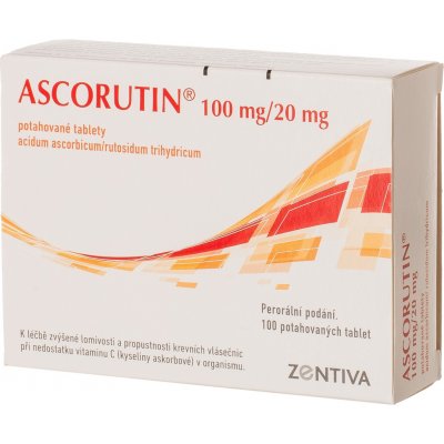 ASCORUTIN POR 100MG/20MG TBL FLM 100(4X25) – Zboží Dáma