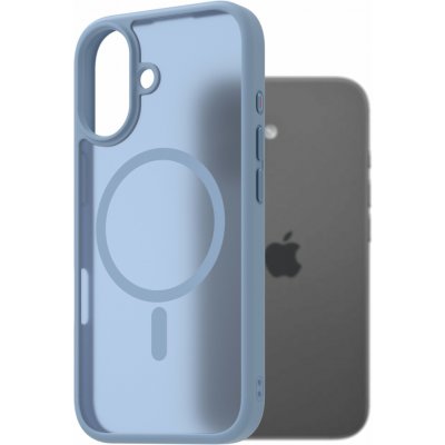 AlzaGuard Matte Case Compatible with MagSafe pro iPhone 17 světle modrý AGD-PCMM476SL – Sleviste.cz
