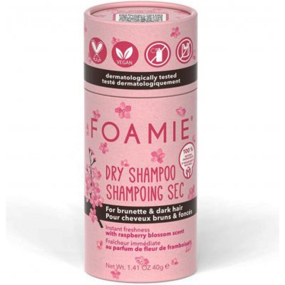 Foamie Dry Shampoo Berry Brunette for brunette hair 40 g – Zboží Mobilmania