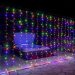 Voltronic 68204 Vánoční světelný závěs 6 x 3 m 600 LED barevný – Hledejceny.cz
