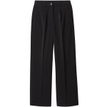 Esmara Dámské kalhoty se širokými nohavicemi Wide Leg černá – Zboží Dáma