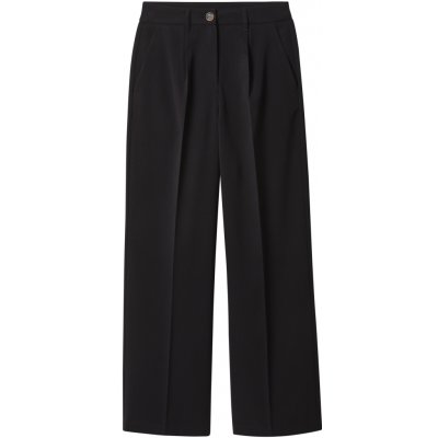 Esmara Dámské kalhoty se širokými nohavicemi Wide Leg černá – Zboží Dáma