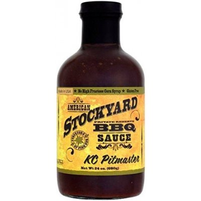 American Stockyard BBQ grilovací omáčka KC Pitmaster sauce 355 ml
