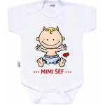 NEW BABY Body s potiskem New Baby MIMI ŠÉF – Zboží Mobilmania