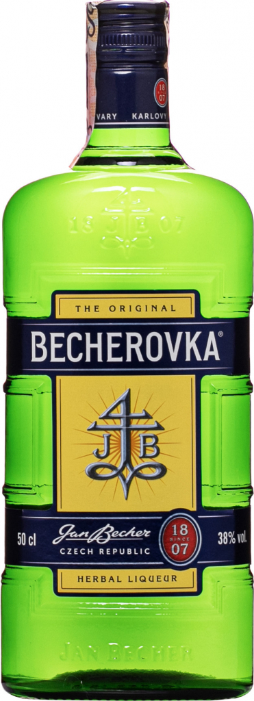 Becherovka 38% 0,5 l (holá láhev)