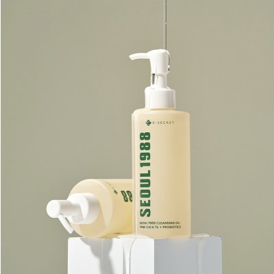 KSECRET - SEOUL 1988 Cleansing Oil : Pine Cica 1% + Probiotics - Čisticí olej borovicová cica 1 % + probiotika 200 ml – Sleviste.cz