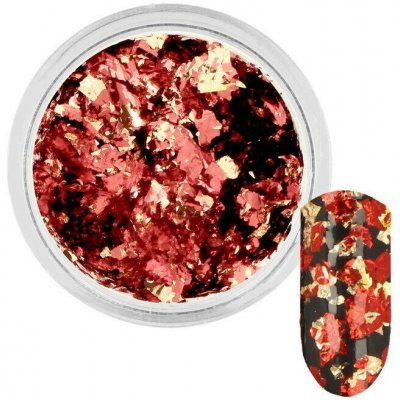 Rossart Červeno-zlaté pozlátko metropolis flakes 3 ml – Hledejceny.cz