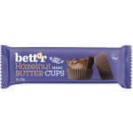 Bett'r Organic Almond Butter Cups Čokoládové košíčky s lískooříškovým krémem BIO 3 x 13 g – Zboží Dáma