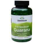 Swanson Full Spectrum Guarana 500 mg 100 kapslí – Hledejceny.cz