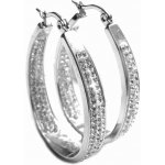 Steel Jewelry náušnice velké oválky z chirurgické oceli NS090147 – Sleviste.cz