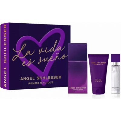 Angel Schlesser Femme EDT 100 ml + EDT 15 ml + tělové mléko 75 ml dárková sada – Zboží Mobilmania