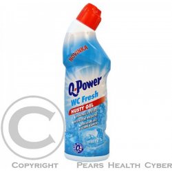 Q-Power WC čistič Aqua 750 ml