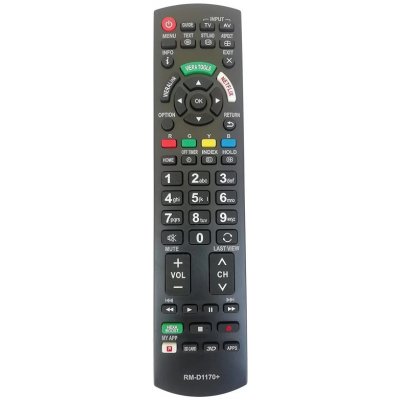 Dálkový ovladač Emerx Panasonic TX-L32DT30B, TX-L32DT30E, TX-L32DT30Y, TX-L32DT35E – Zboží Mobilmania