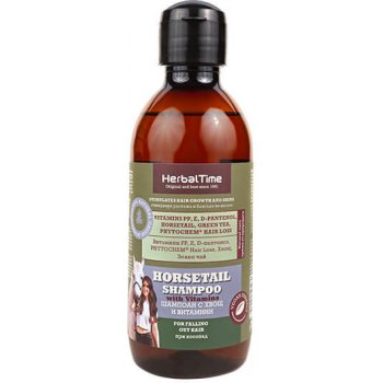 Herbal Time šampon na vlasy z přesličky a vitamíny 240 ml
