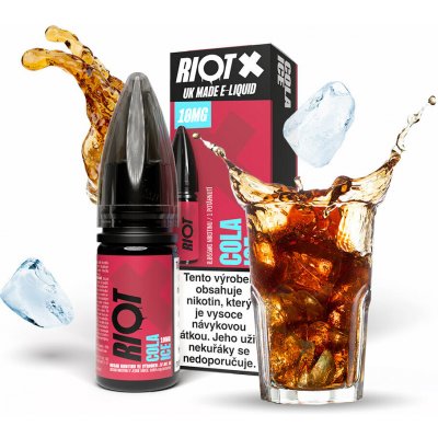 Riot X Salt Cola Ice 10 ml 10 mg – Zboží Mobilmania