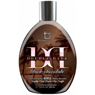 Tan Incorporated Double Dark Black Chocolate 400 ml – Zboží Dáma