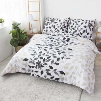 Xpose flanel povlečení IVANKA šedé 140x200 70x90 – Sleviste.cz