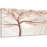Obraz moderní strom na abstraktním pozadí - 120x80 cm – Zboží Mobilmania