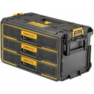 DeWalt Toughsystem 2.0 Kufr se 3 zasuvkami DWST083301 – Zboží Mobilmania
