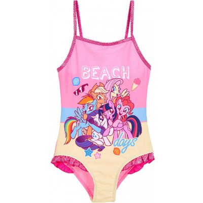 Sun City Dívčí plavky My Little Pony Beach růžové – Zboží Mobilmania