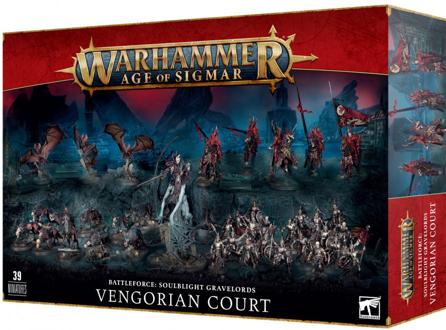 GW Warhammer Battleforce: Soulblight Gravelords Vengorian Court