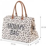 Childhome taška Mommy Bag Canvas Leopard – Zbozi.Blesk.cz