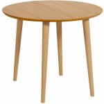 Kave Home Dubový rozkládací jídelní stůl Oqui 90 170 x 90 cm – Hledejceny.cz