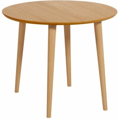 Kave Home Dubový rozkládací jídelní stůl Oqui 90 170 x 90 cm – Hledejceny.cz