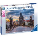 Ravensburger Praha: Procházka po Karlově mostě 1000 dílků – Zboží Mobilmania