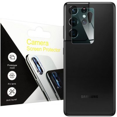 S-Glass Tvrzené sklo na fotoaparát Camera Cover Samsung Galaxy S21 Ultra – Hledejceny.cz