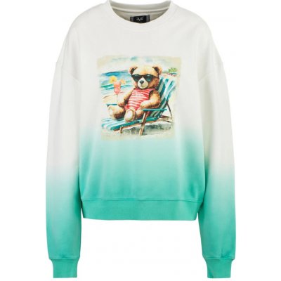 19v69 dámská bílo zelená mikina S25WSWS94 – Sleviste.cz