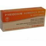 Biomedica Pyridoxin 20 mg 30 tablet – Hledejceny.cz