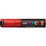 UNI POSCA PC-8M Červená – Zboží Mobilmania