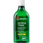 Biopharma Norský rybí olej s přírodní citronovou příchutí Norský Tran 375 ml – Hledejceny.cz