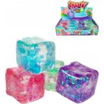 Teddies Kostka antistresová mačkací sliz 6x6cm 4 barvy – Zboží Mobilmania