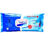 Medifresh vlhčené ubrousky pro dospělé s klipem 60 ks – Hledejceny.cz