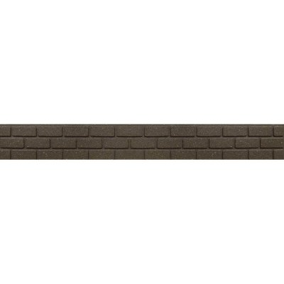 Multyhome obrubník Bricks Stones 15 x 120 cm hnědá 1 ks – Zbozi.Blesk.cz