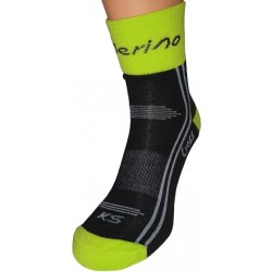 Běžecké sportovní ponožky KS Cross MERINO Černá
