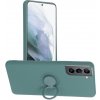 Pouzdro a kryt na mobilní telefon Pouzdro Forcell SILICONE RING SAMSUNG Galaxy A33 5G zelené