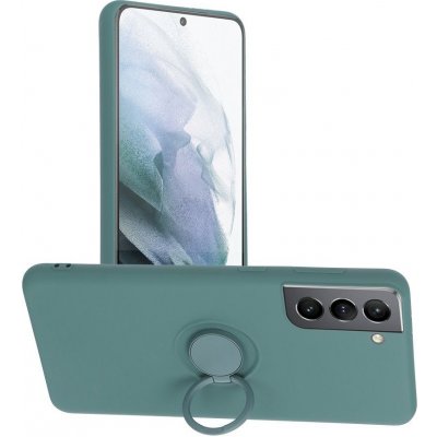 Pouzdro Forcell SILICONE RING SAMSUNG Galaxy A33 5G zelené