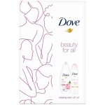 Dove Relaxing Care sprchový gel Renewing 250 ml + antiperspirant sprej Powder Soft 150 ml dárková sada – Zboží Mobilmania