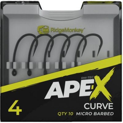 RidgeMonkey Ape-X Curve Barbed vel.6 10ks